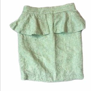 NEW! ZARA WOMAN PEPLUM SKIRT